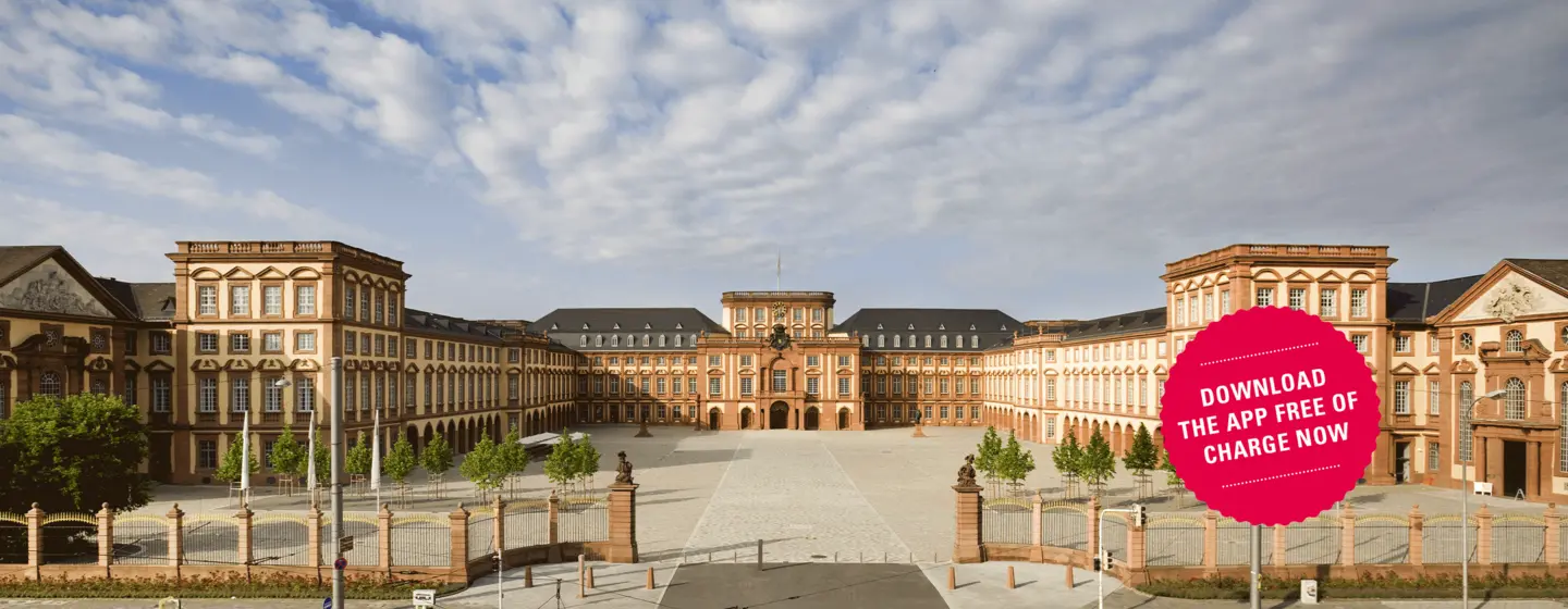 Photo: Staatliche Schlösser und Gärten Baden-Württemberg, Christoph Hermann Mannheim Baroque Palace, entire site