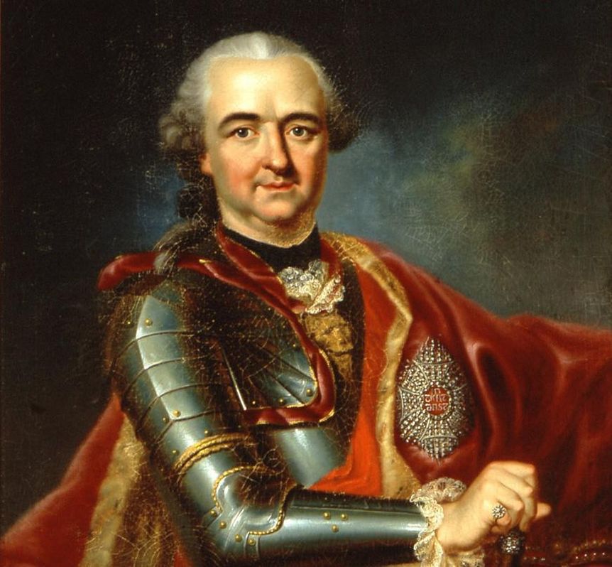 Image: Staatliche Schlösser und Gärten Baden-Württemberg, Steffen Hauswirth Portrait of Carl Theodor by Heinrich Carl Brandt, circa 1767, Mannheim Palace